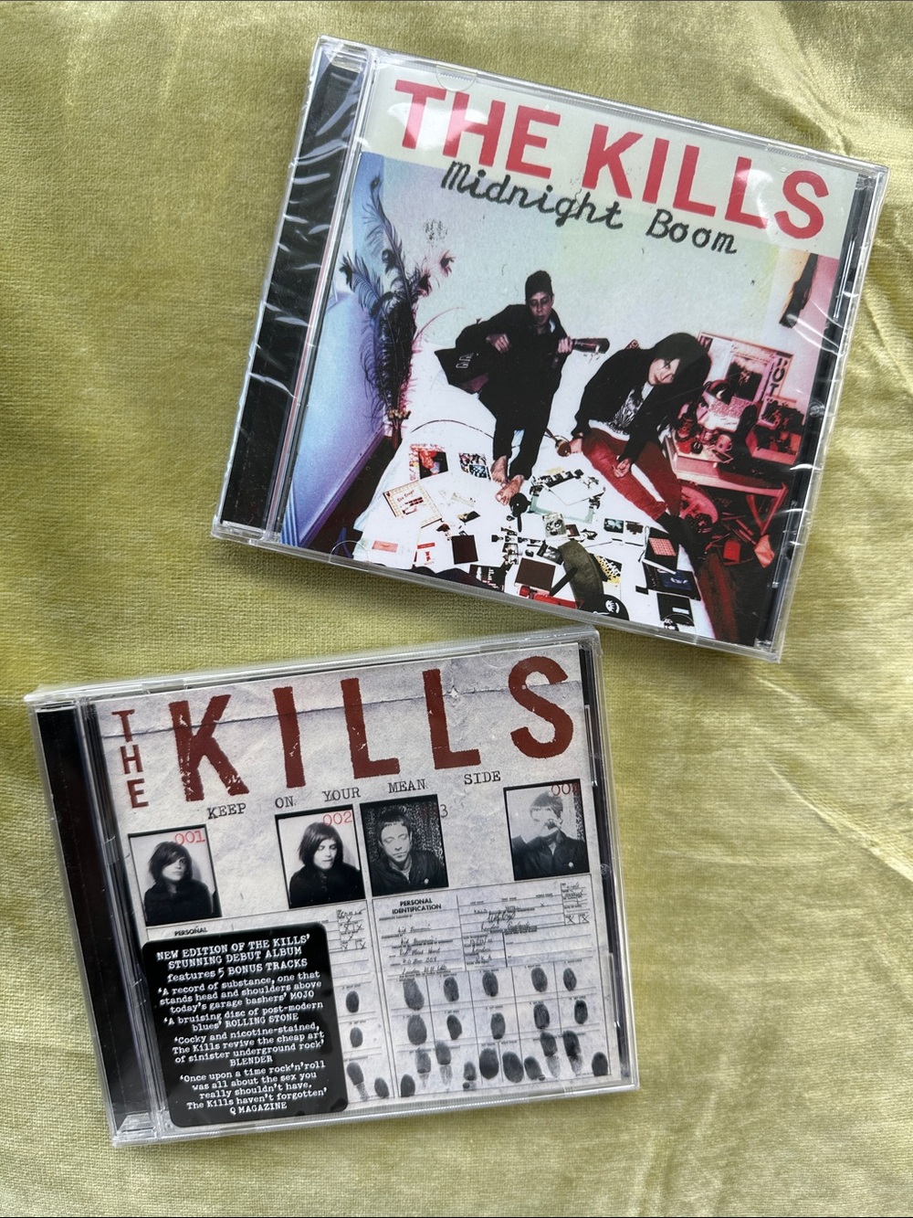 NWT THE KILLS- SET OF 2 Music CD’s